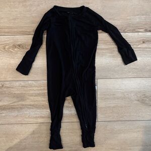 Little Sleepies Black Kids One Piece Footie